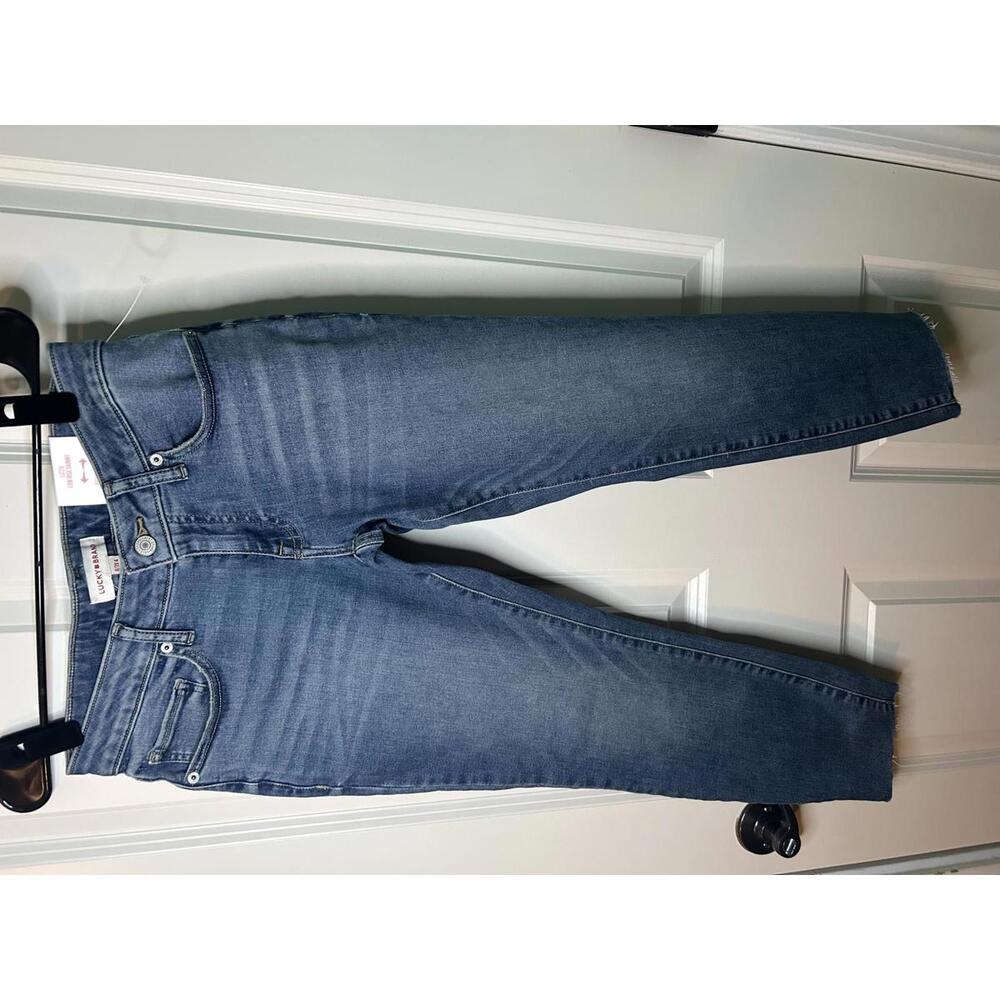 Lucky Brand Women’s Skinny Jeans in Medium Blue Wash